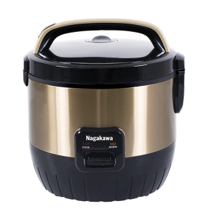 Nồi cơm điện 1.8L Nagakawa NAG0119 (vàng)
