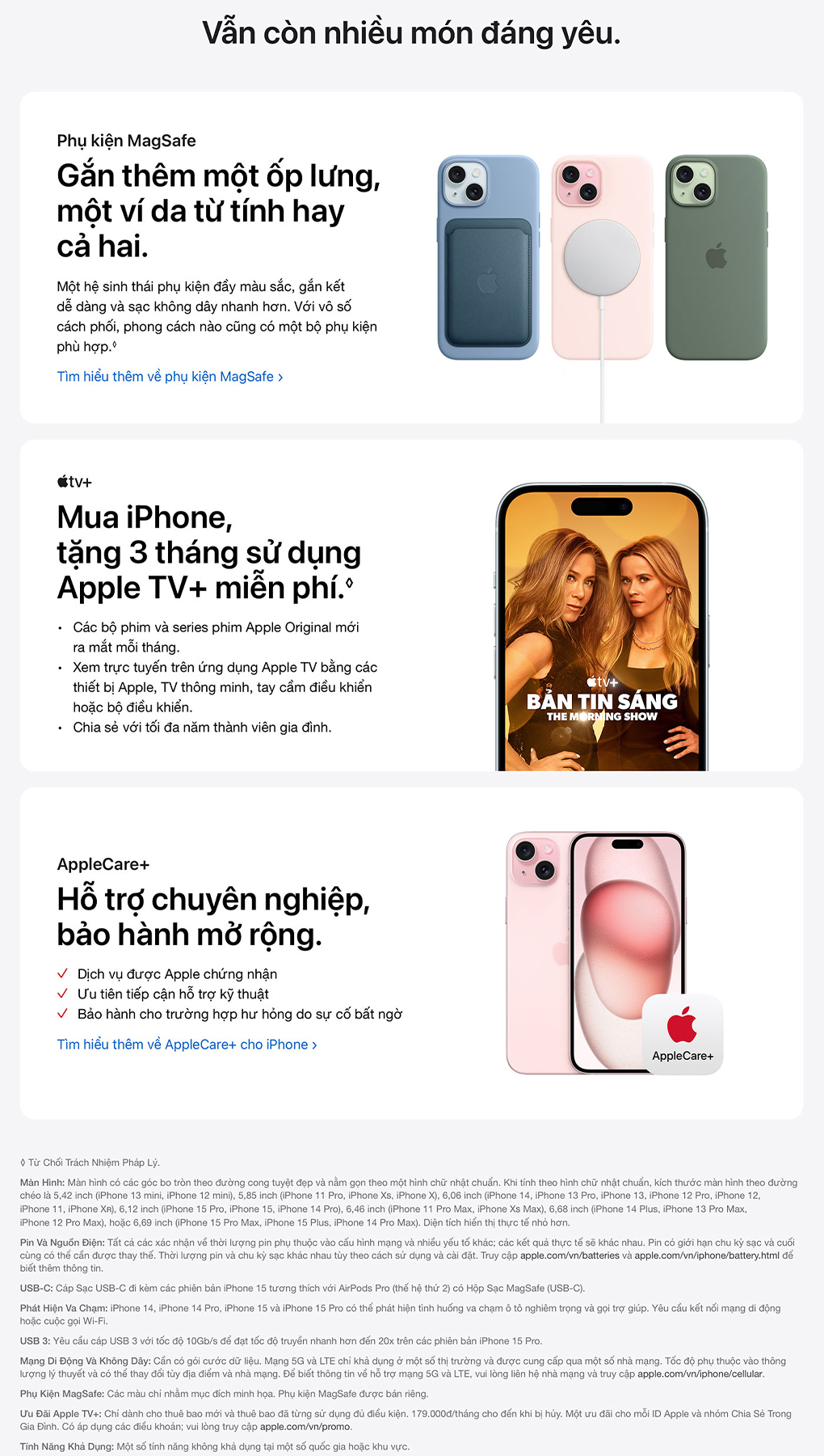iPhone 15 Plus Phụ kiện