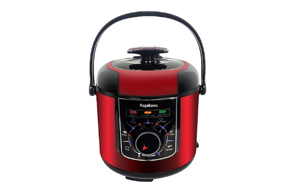 Nồi áp suất điện 6L Nagakawa NAG0205