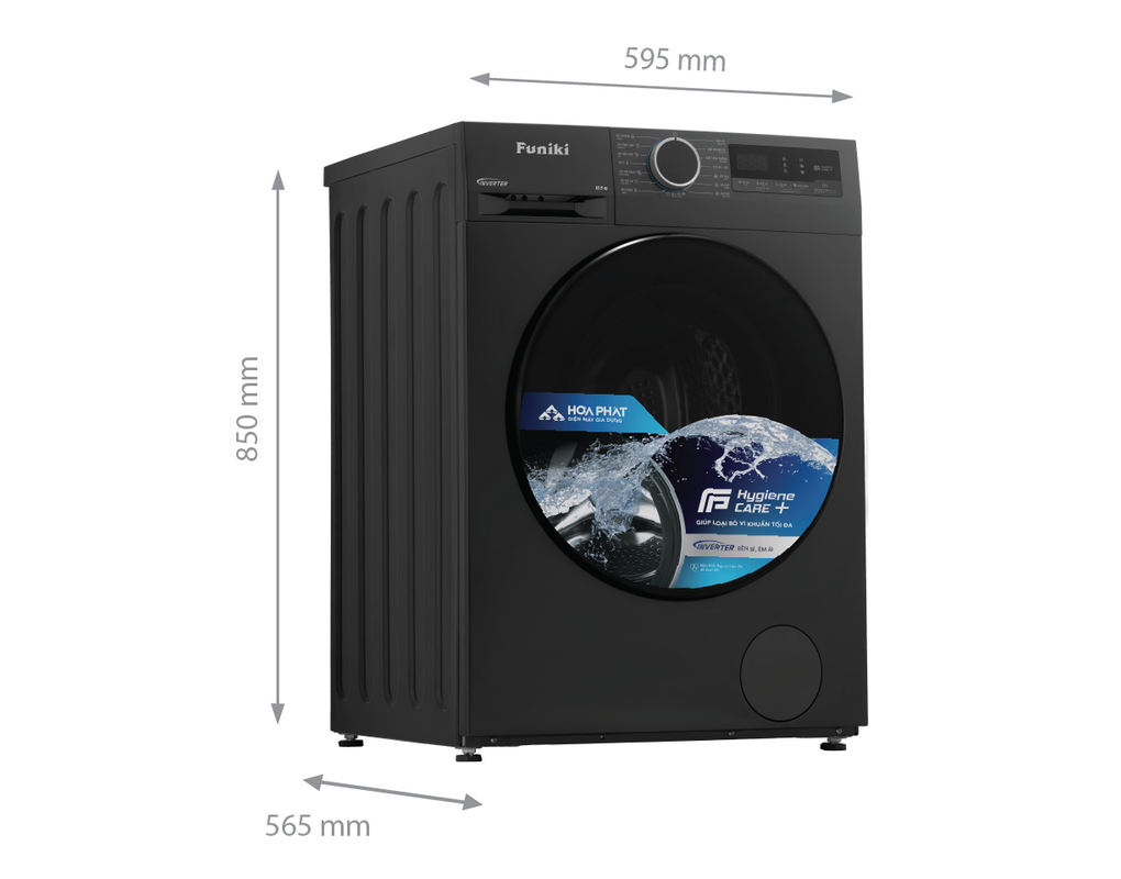 Máy giặt Funiki inverter 10.5kg HWM F8105ADG