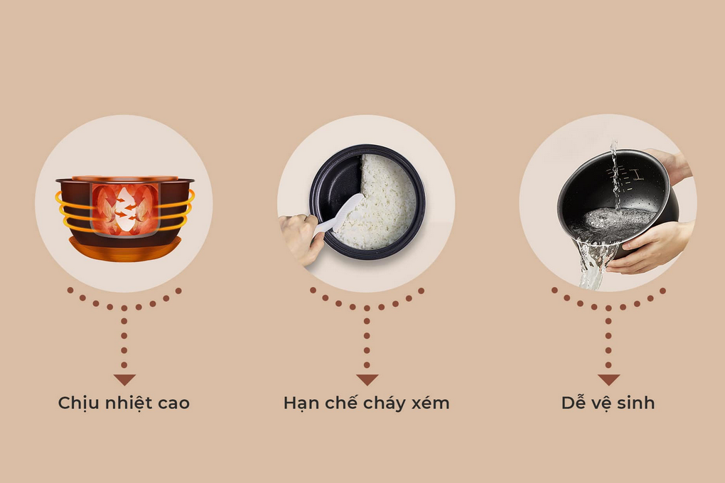 Nồi cơm điện 1.8lit Nagakawa NAG0143 (cam)