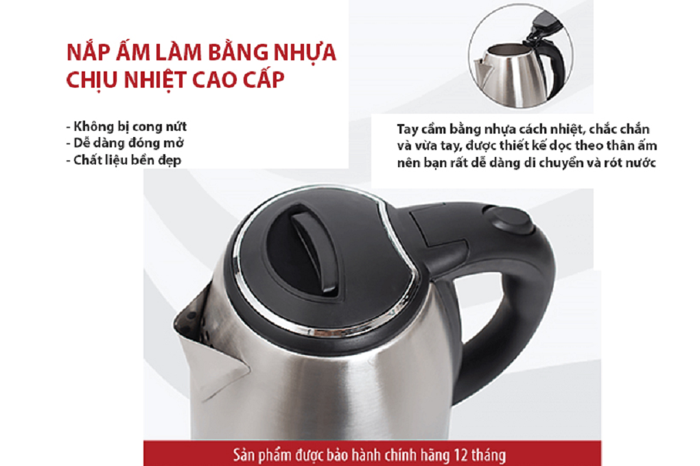 Ấm đun siêu tốc Sanaky SNK-18NS 1.8 lít 
