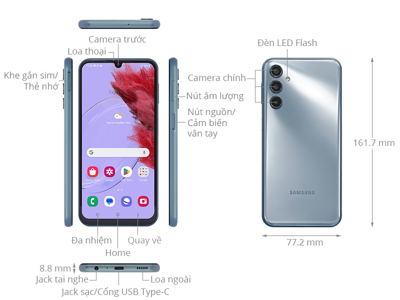 Điện thoại Samsung Galaxy M34 5G