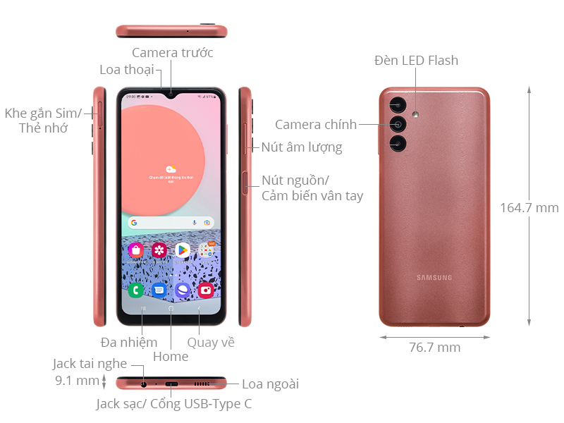 Điện thoại Samsung Galaxy A04s