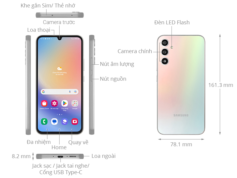Điện thoại Samsung Galaxy A34 5G 128GB